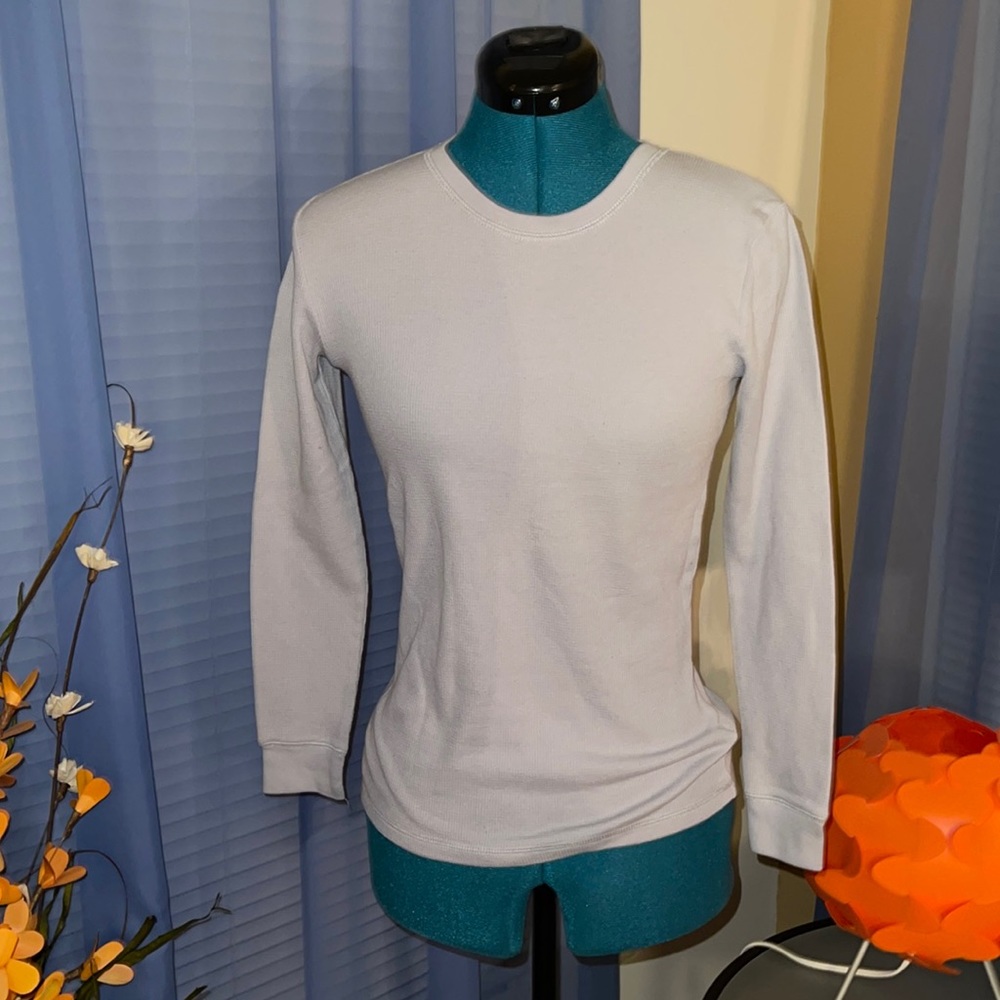 Cat & Jack | Boys Long Sleeve Gray Ribbed T-shirt